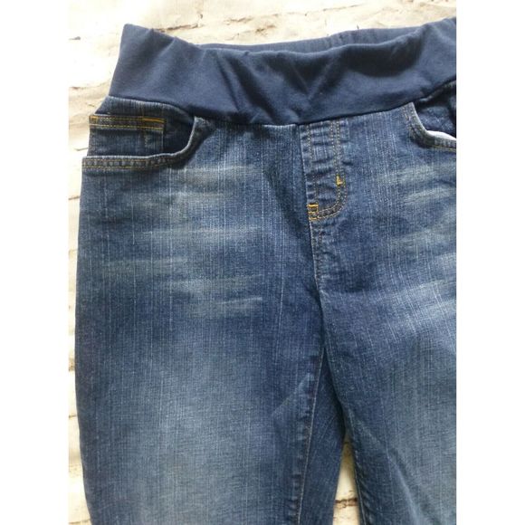 Motherhood Maternity Jeans Denim Women's Size Medium Stretch Blue - Picture 3 of 7
